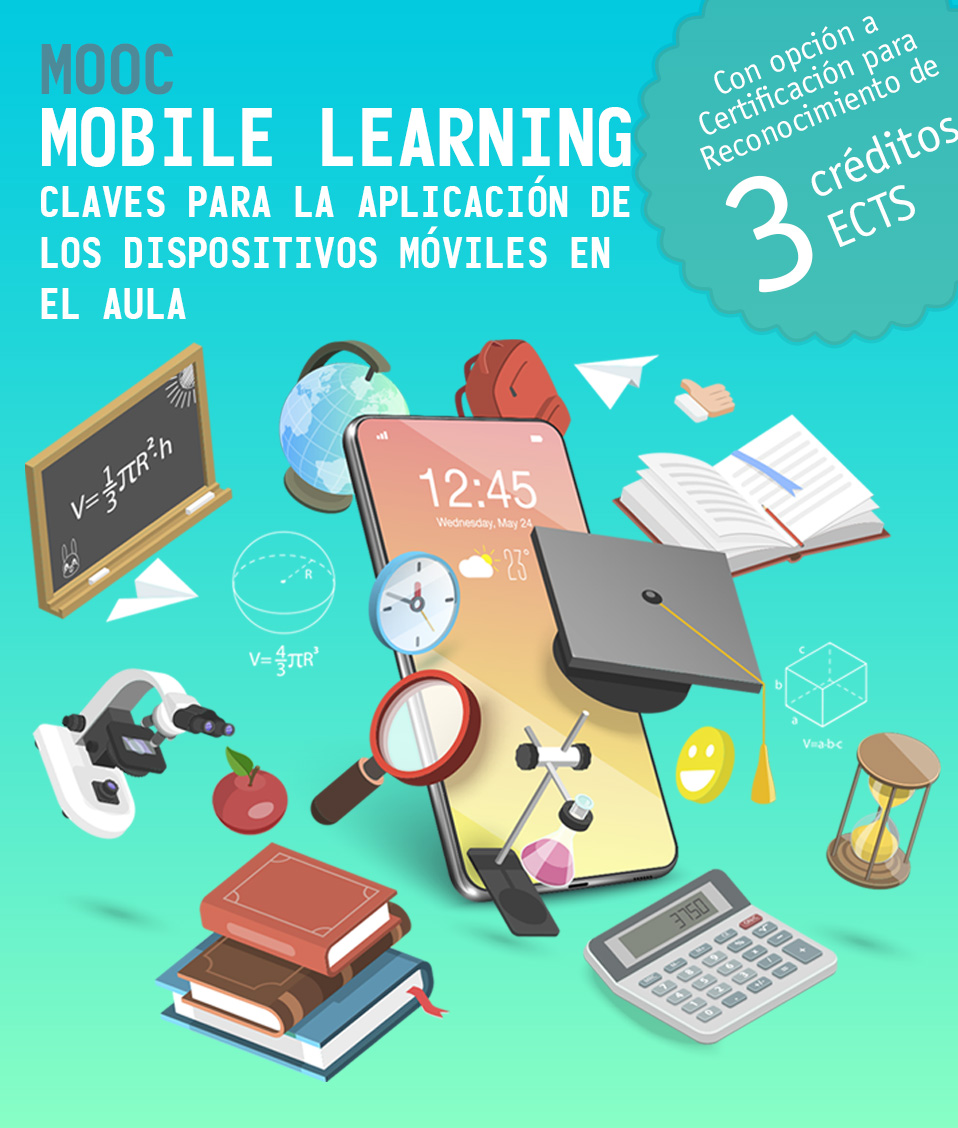 Cartel del MOOC Mobile Learning