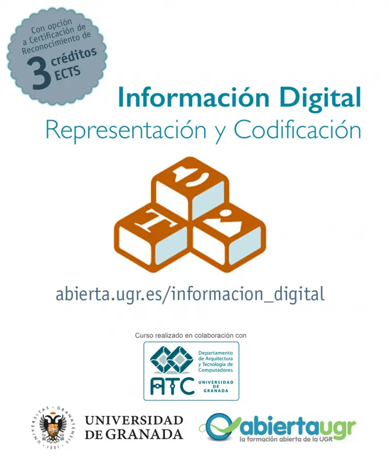MOOC Información Digital: Representación y Codificación