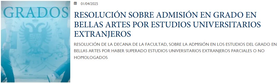 Imagen que muestra titular y resumen en mayúsculas