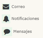 Tipos de notificaciones en Prado