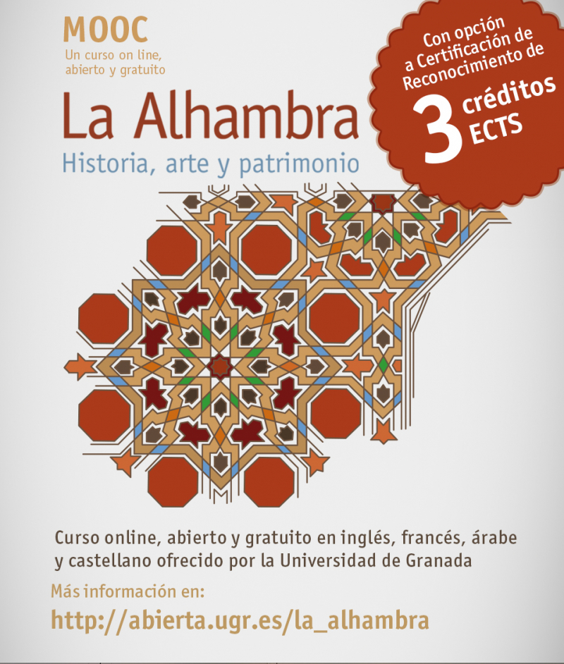 MOOC UGR Alhambra: Historia, Arte y Patrimonio 6ª edición