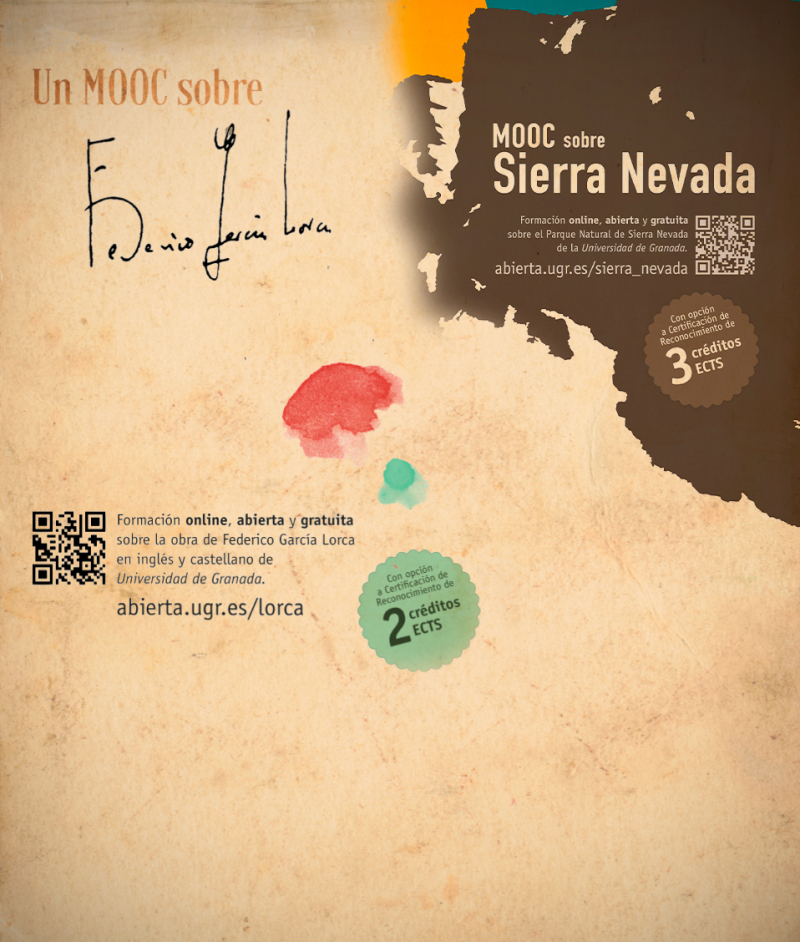 MOOCs Federico García Lorca y Sierra Nevada. Abierta inscripción CEPRUD - MOOCs Federico García Lorca y Sierra Nevada